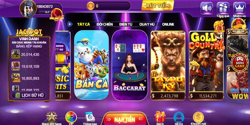 Baccarat tại 68 game bài  là siêu phẩm đỏ đen huyền thoại đáng thử